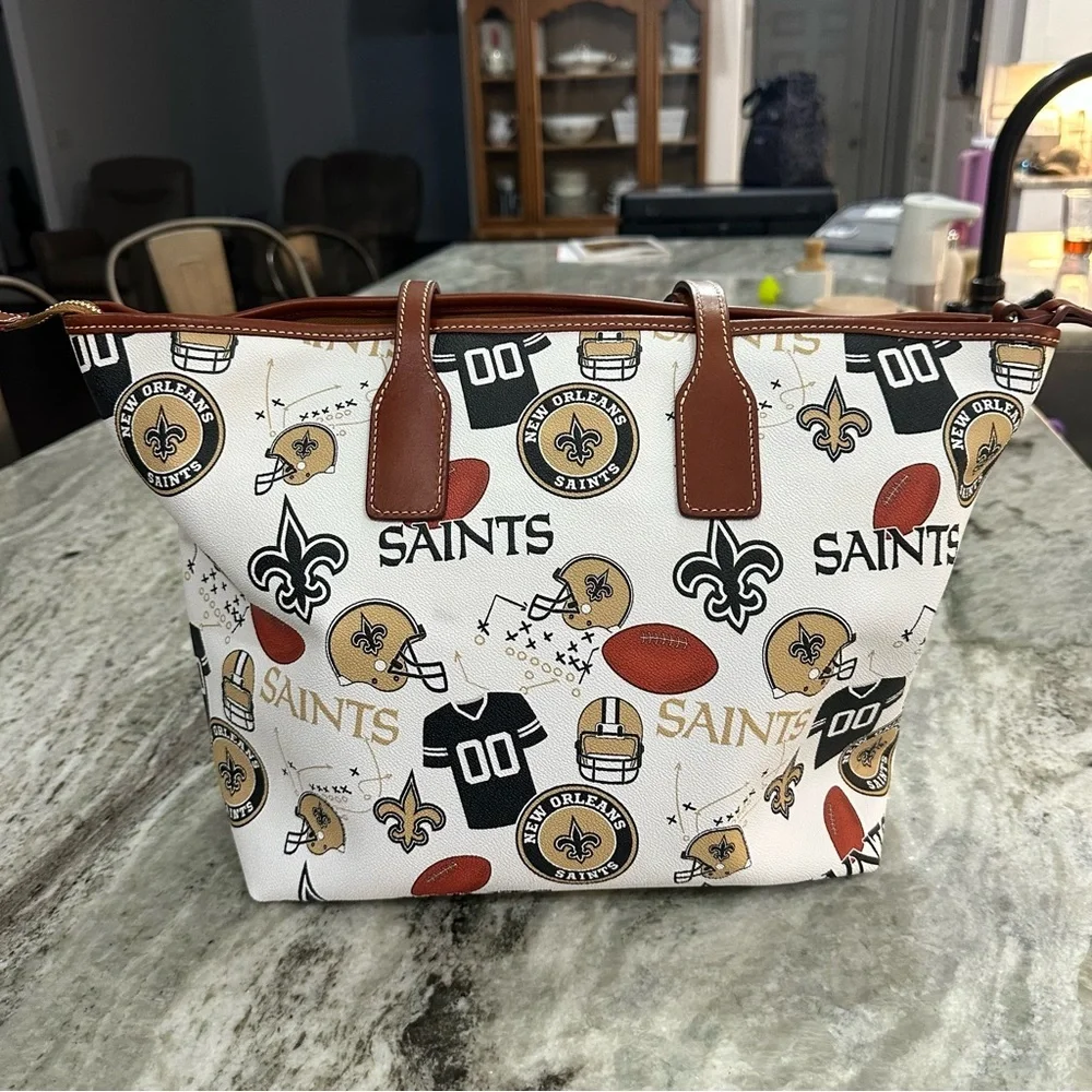 Dooney & Bourke NFL New Orleans Saints Tote - SAINTS - Picture 4 of 11